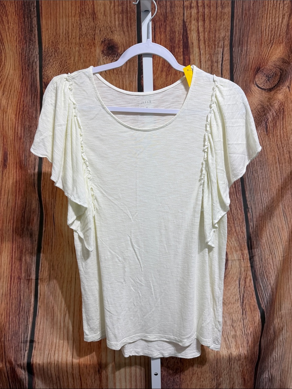 🚨(4/$10) a.n.a Ruffle Sleeve Blouse Size M